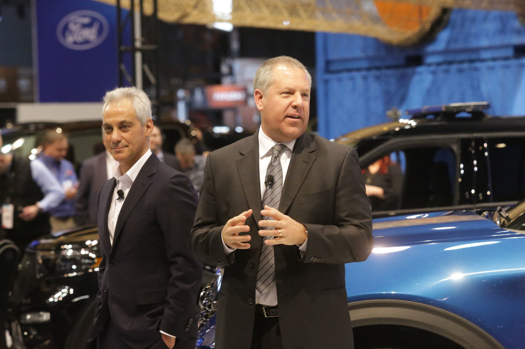 Ford press conference at the 2019 Chicago Auto Show